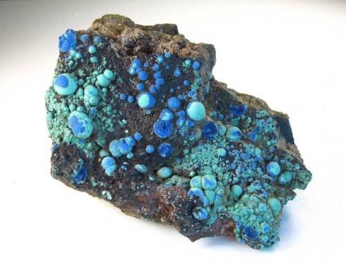 Malaquita<br />Morenci Mine, Morenci, Copper Mountain District, Shannon Mountains, Greenlee County, Arizona, USA<br />13x9 cm<br /> (Autor: nimfiara)