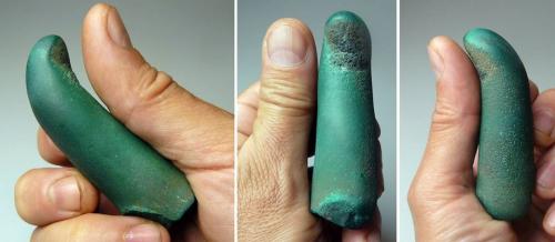 Malaquita<br />Mashamba West Mine, Kolwezi District, Lualaba, Katanga Copper Crescent, Katanga (Shaba), Democratic Republic of the Congo (Zaire)<br />7x2 cm<br /> (Autor: nimfiara)