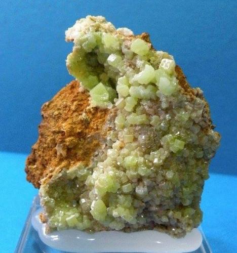 Piromorfita<br />San Andrés Mine, Espiel, Comarca Valle del Guadiato, Córdoba, Andalusia, Spain<br />6x6 cm<br /> (Autor: nimfiara)