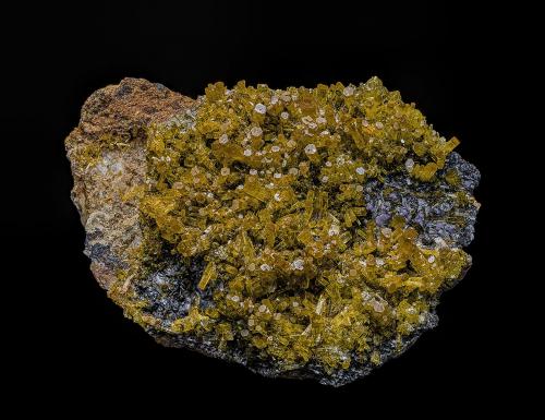 Mimetite<br />Guatomo Mine (Hat Yai), Tham Thalu, Bannang Sata District, Yala Province, Thailand<br />4.3 x 3.2 cm<br /> (Author: am mizunaka)