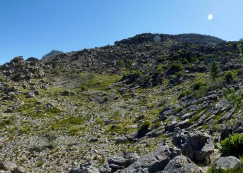 I call this Crystal Valley, as there are so much white quartz everywhere. Crystals are hard to find though. (Author: Pierre Joubert)