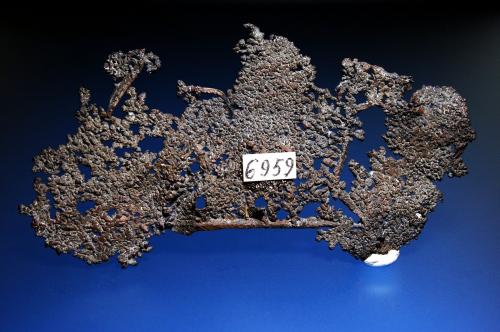Cobre<br />Corocoro, Provincia Pacajes, Departamento La Paz, Bolivia<br />11 x 5 cm.<br /> (Autor: Antonio P. López)