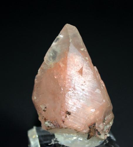 Calcite, Copper<br />Quincy Mine, Hancock, Houghton County, Michigan, USA<br />73 mm x 46 mm x 47 mm<br /> (Author: Don Lum)