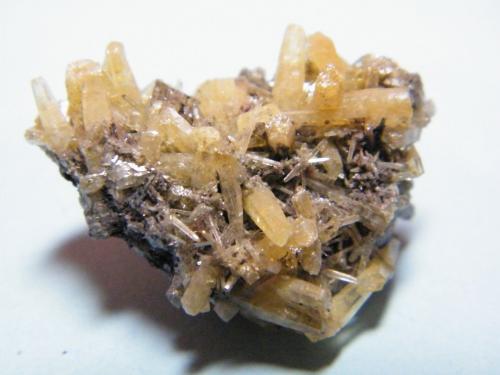 Mimetite<br />Tsumeb Mine, Tsumeb, Otjikoto Region, Namibia<br />27mm x 25mm x 11mm<br /> (Author: Heimo Hellwig)