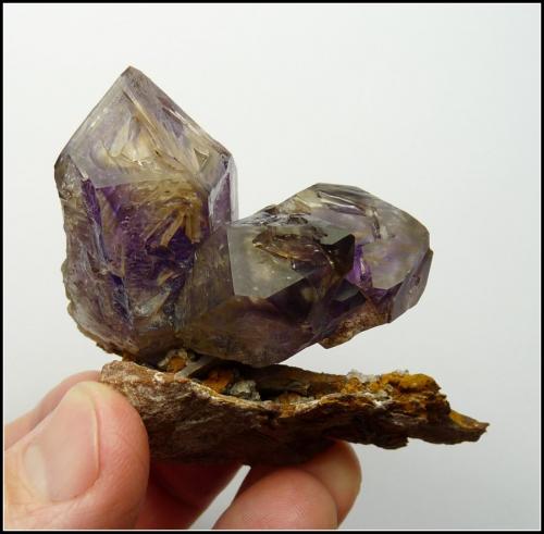 Quartz<br />Goboboseb Mountains, Brandberg area, Erongo Region, Namibia<br />77 x 65 x 44 mm<br /> (Author: Pierre Joubert)