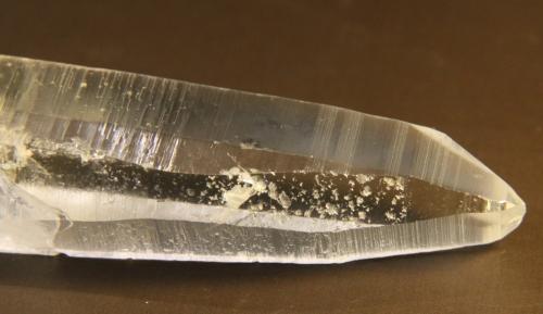 Quartz<br />Peñas Blancas Mine, Municipio San Pablo de Borbur, Western Emerald Belt, Boyacá Department, Colombia<br />29mm x 93mm x 18mm<br /> (Author: franjungle)