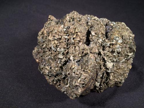 Chalcopyrite, Marcasite, Sphalerite<br />Tri-State District, Cherokee County, Kansas, USA<br />85 mm x 75 mm x 55 mm<br /> (Author: Robert Seitz)
