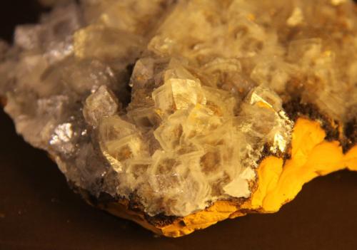 Calcite<br />Trinidad Mine, Cerros del Romeral y Pechón, Benalmádena-Mijas, Comarca Costa del Sol Occidental, Málaga, Andalusia, Spain<br />112mm x 76mm x 33mm<br /> (Author: franjungle)