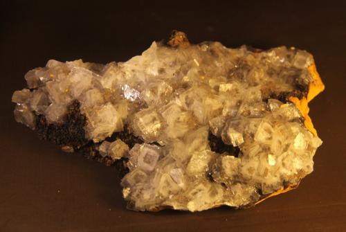 Calcite<br />Trinidad Mine, Cerros del Romeral y Pechón, Benalmádena-Mijas, Comarca Costa del Sol Occidental, Málaga, Andalusia, Spain<br />112mm x 76mm x 33mm<br /> (Author: franjungle)