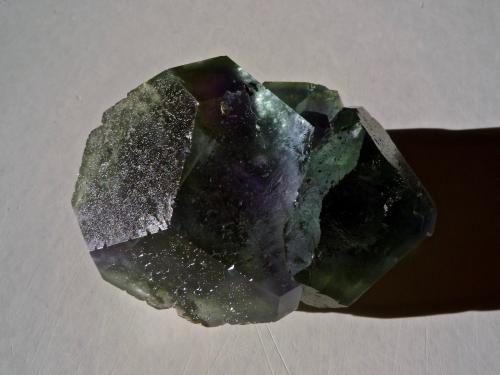 Fluorita<br />Mina Shangbao, Leiyang, Prefectura Hengyang, Provincia Hunan, China<br />7 x 6 x 5 cm<br /> (Autor: Josele)