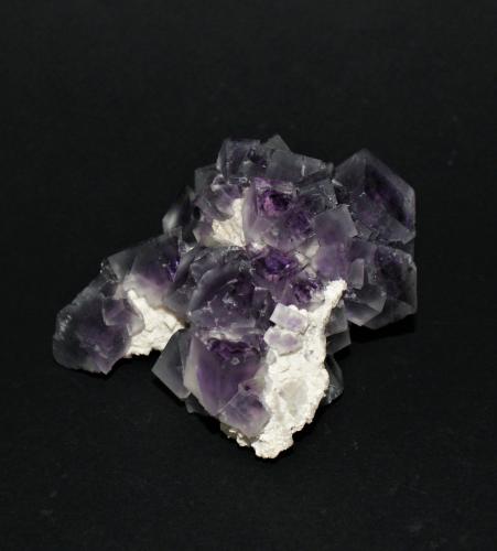 Fluorite<br />Shangbao Mine, Leiyang, Hengyang Prefecture, Hunan Province, China<br />55mm x 55mm x 40mm<br /> (Author: Philippe Durand)