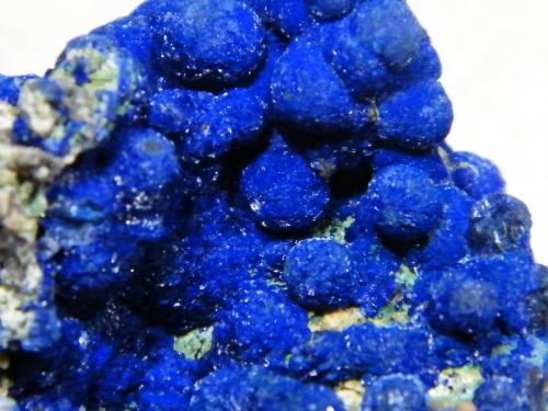 Azurite<br />Tschudi Mine, Otavi, Otjozondjupa Region, Namibia<br />38mm x 50mm x 31mm<br /> (Author: Heimo Hellwig)