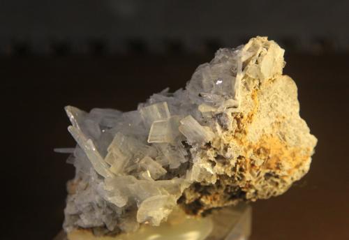 Baryte<br />Grupo minero San Jorge, Sierra Minera de Cartagena-La Unión, Portmán, La Unión, Comarca Campo de Cartagena, Región de Murcia (Murcia), España<br />73mm x 62mm x 36mm<br /> (Author: franjungle)
