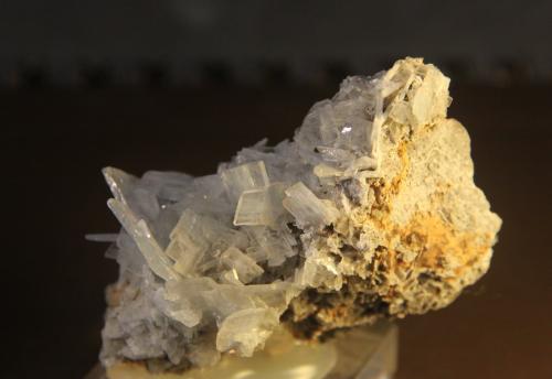 Baryte<br />San Jorge mining group, Sierra Minera de Cartagena-La Unión, Portmán, La Unión, Comarca Campo de Cartagena, Region of Murcia (Murcia), Spain<br />73mm x 62mm x 36mm<br /> (Author: franjungle)