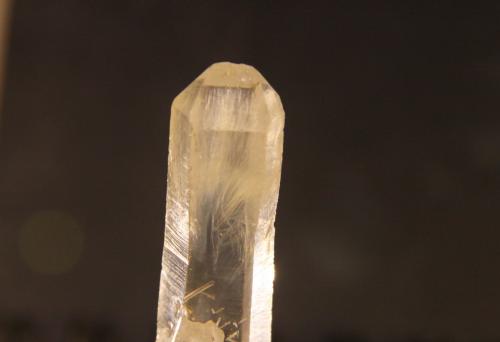 Quartz<br />San Cristobal, Municipio Suaita, Santander Department, Colombia<br />18mm x 64mm x 17mm<br /> (Author: franjungle)