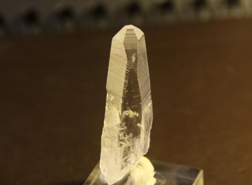 Quartz<br />Mina Peñas Blancas, Municipio San Pablo de Borbur, Cinturón Esmeraldífero Occidental, Departamento Boyacá, Colombia<br />17mm x 50mm x 14mm<br /> (Author: franjungle)