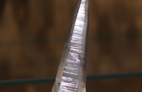 Quartz<br />Mina Peñas Blancas, Municipio San Pablo de Borbur, Cinturón Esmeraldífero Occidental, Departamento Boyacá, Colombia<br />26mm x 94mm x 18mm<br /> (Author: franjungle)