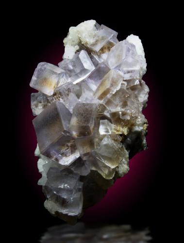Fluorita<br />Cantera Llamas, filón Obdulia, zona Minera Caravia, Las Cabañas, Duyos, Caravia, Comarca Oriente, Principado de Asturias (Asturias), España<br />14x8cm, arista maxima, 3cm<br /> (Autor: Raul Vancouver)