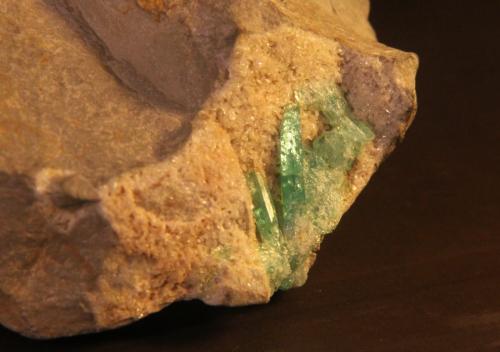 Beryl (variety emerald)<br />Chivor mining district, Municipio Chivor, Eastern Emerald Belt, Boyacá Department, Colombia<br />73mm x 84mm x 43 mm<br /> (Author: franjungle)