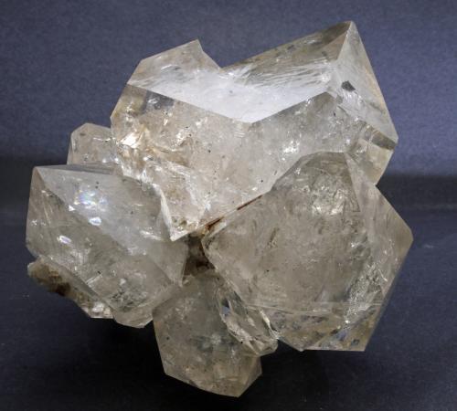 Quartz<br />La Cabaña, Berbes mining area, Valdelmar, Berbes, Ribadesella, Comarca Oriente, Principality of Asturias (Asturias), Spain<br />12 x 10 x 12 cm<br /> (Author: James)