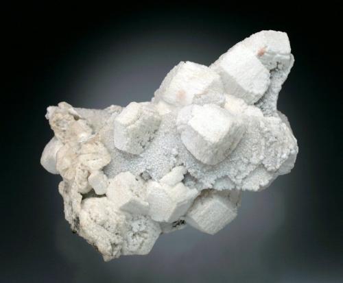 Witherite<br />Nentsberry Haggs Mine, Nent Valley, Alston Moor District, North Pennines Orefield, former Cumberland, Cumbria, England / United Kingdom<br />9x6x6 cm overall size.<br /> (Author: Jesse Fisher)