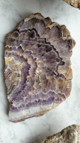 Quartz (variety amethyst)<br />Mildenau, Marienberg, Erzgebirgskreis, Sajonia/Sachsen, Alemania<br />20 x 14 cm<br /> (Author: Andreas Gerstenberg)