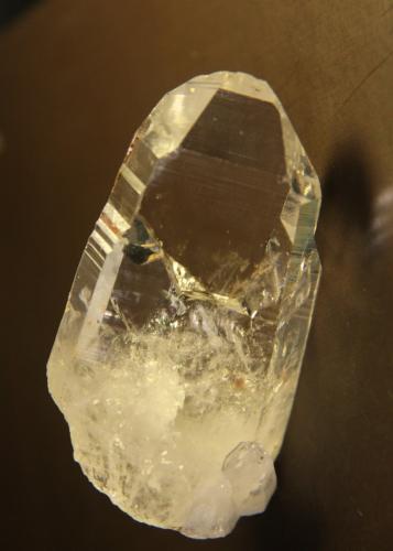 Quartz<br />Peñas Blancas Mine, Municipio San Pablo de Borbur, Western Emerald Belt, Boyacá Department, Colombia<br />35mm x 64mm x 11mm<br /> (Author: franjungle)