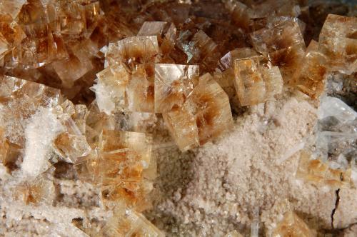 Fluorite<br />White Rock Quarry, Clay Center, Ottawa County, Ohio, USA<br /><br /> (Author: crosstimber)