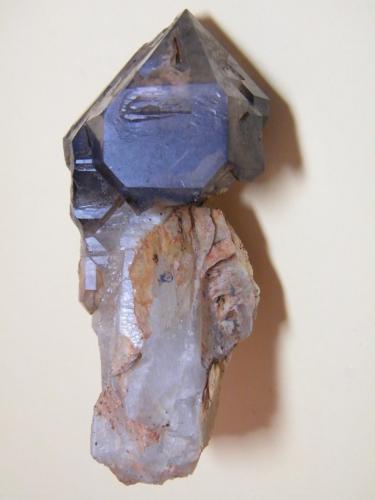 Quartz<br />Goboboseb Mountains, Brandberg area, Erongo Region, Namibia<br />52mm x 114mm x 45mm<br /> (Author: Heimo Hellwig)