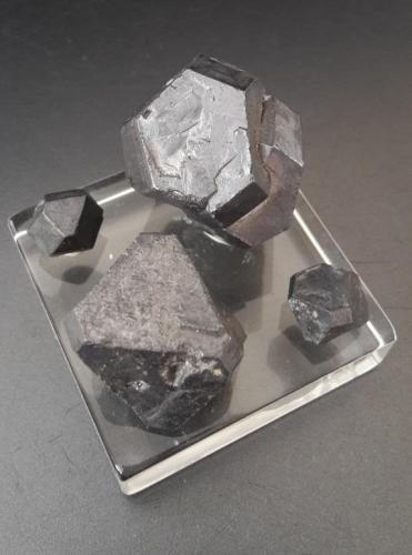 Galena<br />Mina Sauberg, Ehrenfriedersdorf, Erzgebirgskreis, Sajonia/Sachsen, Alemania<br />Crystals up to 3 cm<br /> (Author: Andreas Gerstenberg)
