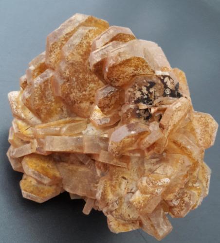 Baryte<br />Elisabeth Spat vein, Tiefer Gideon adit, Großolbersdorf, Marienberg, Erzgebirgskreis, Saxony/Sachsen, Germany<br />7 x 6 cm<br /> (Author: Andreas Gerstenberg)