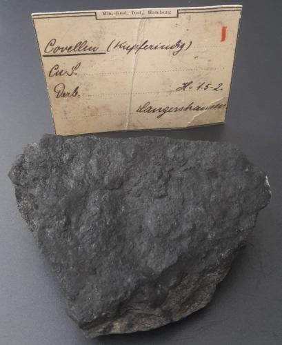 Covellite<br />Sangerhausen, Mansfeld-Südharz District, Saxony-Anhalt/Sachsen-Anhalt, Germany<br />8,5 x 7 cm<br /> (Author: Andreas Gerstenberg)