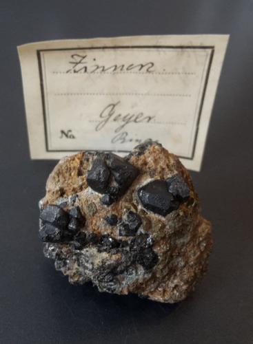 Cassiterite<br />Geyer, Ehrenfriedersdorf, Erzgebirgskreis, Saxony/Sachsen, Germany<br />4 x 3,5 cm<br /> (Author: Andreas Gerstenberg)