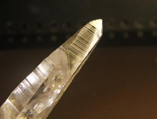 Quartz<br />Peñas Blancas Mine, Municipio San Pablo de Borbur, Western Emerald Belt, Boyacá Department, Colombia<br />33mm x 111mm x 27mm<br /> (Author: franjungle)