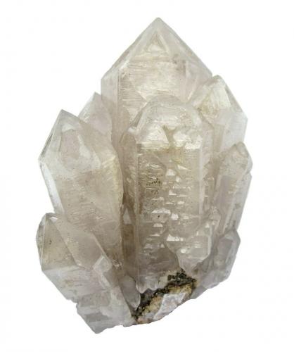 Quartz<br />Nikolaevski Mine, Dalnegorsk, Dalnegorsk Urban District, Primorsky Krai, Far-Eastern Region, Russia<br />Specimen height 14 cm, largest crystal 12 cm<br /> (Author: Tobi)