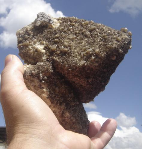 Stellerita (Estellerita)<br />Monte Bérico, Caxias do Sul, Nordeste Rio-grandense, Rio Grande do Sul, Brazil<br />17 x 16 x 12 cm<br /> (Autor: Anisio Claudio)