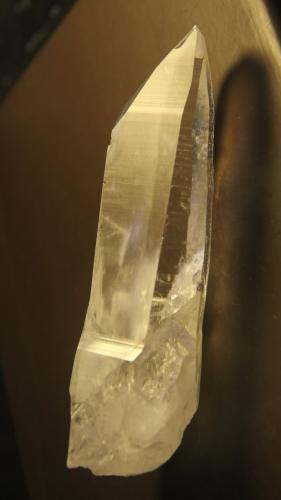 Quartz<br />Peñas Blancas Mine, Municipio San Pablo de Borbur, Western Emerald Belt, Boyacá Department, Colombia<br />38mm x 120mm x 33mm<br /> (Author: franjungle)