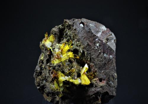 Legrandite<br />Ojuela Mine, Mapimí, Municipio Mapimí, Durango, Mexico<br />60 mm x 60 mm x 43 mm<br /> (Author: Don Lum)