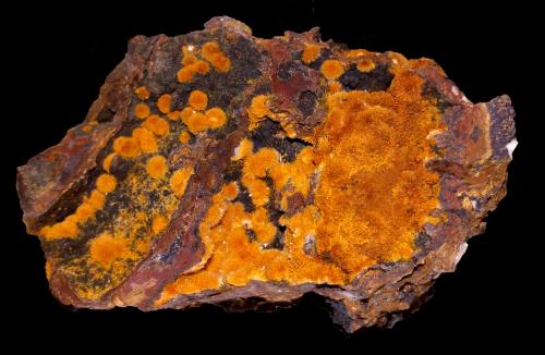 Hemimorfita<br />Corta San Valentín, Sancti Espíritu, Sierra Minera de Cartagena-La Unión, La Unión, Comarca Campo de Cartagena, Región de Murcia (Murcia), España<br />5,5 x 3,0 cm.<br /> (Autor: Carles)