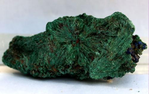 Malaquita<br />Kerrouchen, Provincia Khénifra, Región Beni Mellal-Khenifra, Marruecos<br />45 x 20 x 20 mm<br /> (Autor: José Luis Zamora)