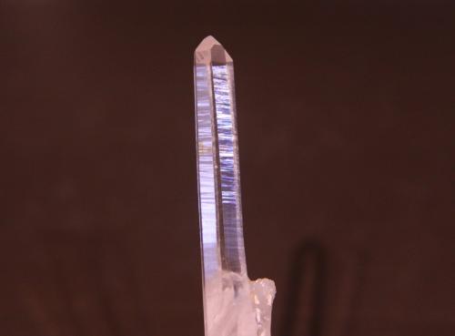 Quartz<br />San Cristobal, Municipio Suaita, Departamento Santander, Colombia<br />14mm x 74mm x 8mm<br /> (Author: franjungle)