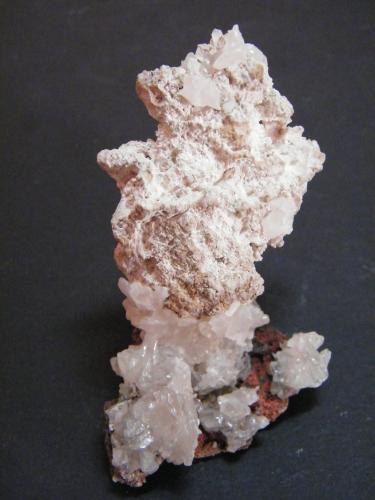 Cerussite and Dolomite<br />Tsumeb Mine, Tsumeb, Otjikoto Region, Namibia<br />42mm x 76mm x 23mm<br /> (Author: Heimo Hellwig)