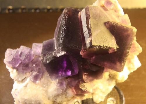 Fluorite<br />Berbes mining area, Berbes, Ribadesella, Comarca Oriente, Principality of Asturias (Asturias), Spain<br />104mm x 82mm x 66mm<br /> (Author: franjungle)