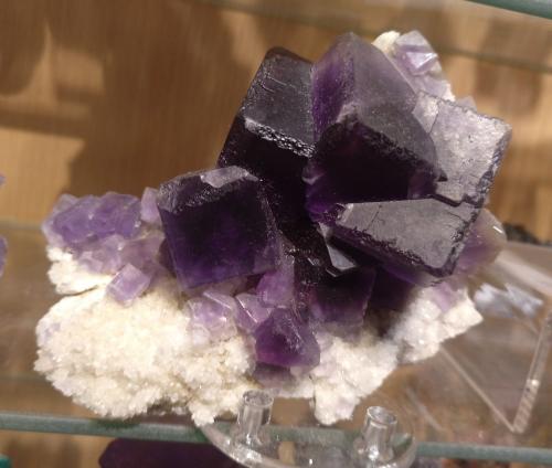 Fluorite<br />Berbes mining area, Berbes, Ribadesella, Comarca Oriente, Principality of Asturias (Asturias), Spain<br />104mm x 82mm x 66mm<br /> (Author: franjungle)