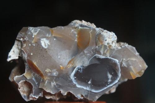 Moganita.<br />Agaete, Gran Canaria, Provincia de Las Palmas, Canarias, España<br />8 x 5 cm.<br /> (Autor: Rafael varela olveira)