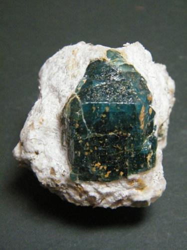 Fluorapatite<br />Rössing Mine, Arandis, Swakopmund District, Erongo Region, Namibia<br />47mm x 44mm x 48mm<br /> (Author: Heimo Hellwig)