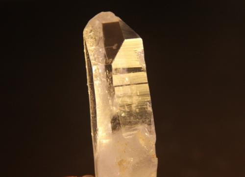 Quartz<br />Peñas Blancas Mine, Municipio San Pablo de Borbur, Western Emerald Belt, Boyacá Department, Colombia<br />20mm x 62mm x 16mm<br /> (Author: franjungle)