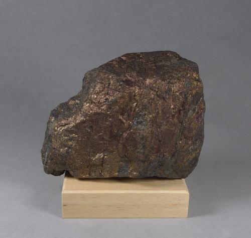 Renierita<br />Kipushi, Cinturón de cobre de Katanga, Katanga (Shaba), República Democrática del Congo (Zaire)<br />8,5 x 6,5 x 3,3 cm.<br /> (Autor: J. G. Alcolea)