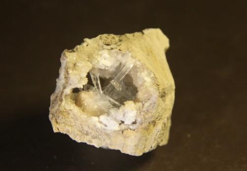 Celestine<br />Celestine deposit, Torà, Comarca Solsonès, Lérida / Lleida, Catalonia / Catalunya, Spain<br />32mm x 24mm x 29mm<br /> (Author: franjungle)