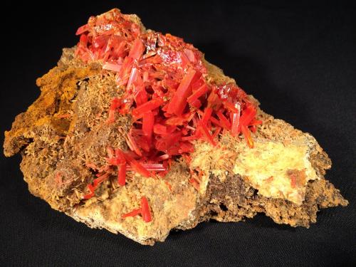 Crocoite<br />Adelaide Mine, Dundas mineral field, Zeehan District, West Coast Council, Tasmania, Australia<br />153 mm x 110 mm x 85 mm<br /> (Author: Robert Seitz)